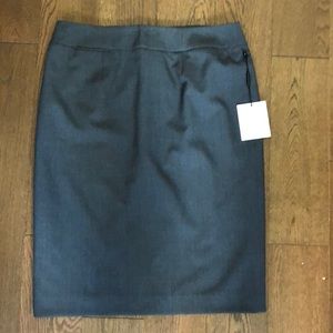 Women’s Calvin Klein grey straight fit suit skirt